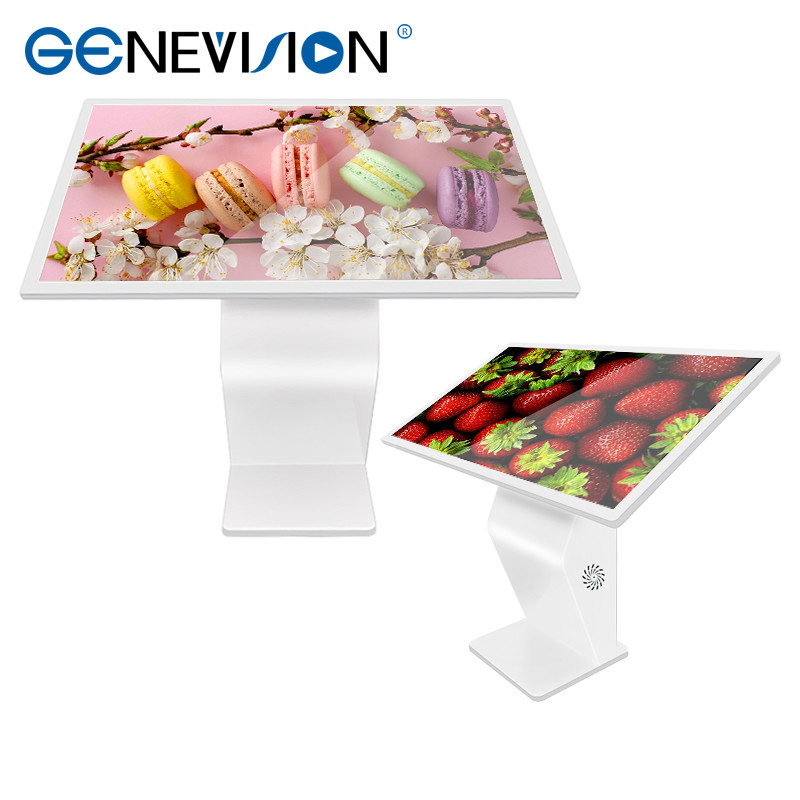 Hotel And Restaurant Touch Lcd Signage For Indoor Advertising Play